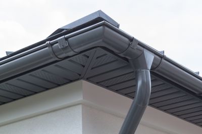 Before and After Gutter Cover Installation